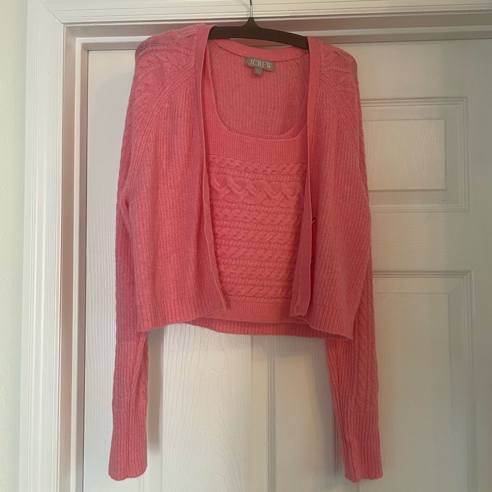 J. Crew Pink Women's Sweater set